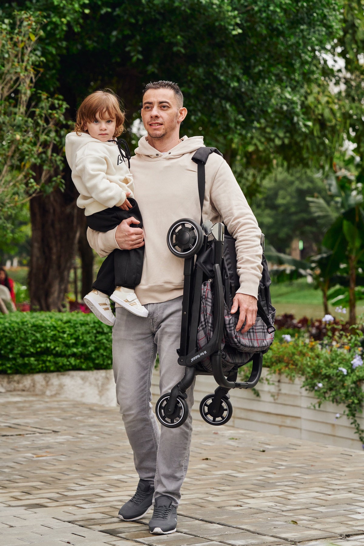 Street Smart Aero Kids Stroller - Black Multi
