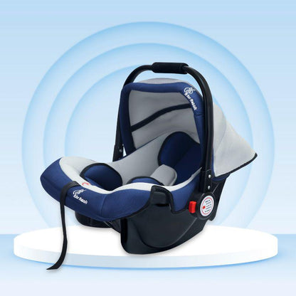 Cozy 3 In 1 Multipurpose Baby Carry Cot Rocker Portable With Washable Cover 0 To 15 Months - Blue Grey