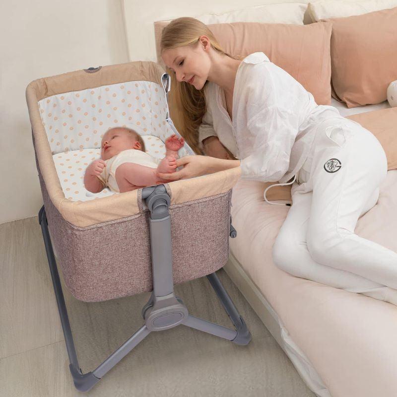 Hop A Little baby cot - Beige