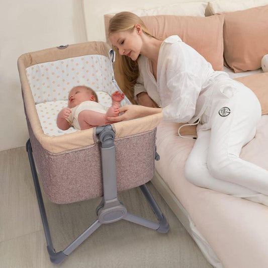 Hop A Little baby cot - Beige