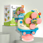 Orapple Spinster – 5-in-1 Multi-Activity Toy for Kids Rattle Toy for Babies - Blue Cream