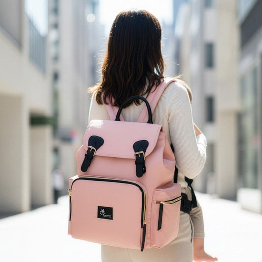 Caramello Bliss Diaper Bag Blush Blush Pink