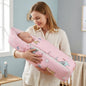 Snuggy Baby Bed - Easy to Carry, Convertible, High Quality Zip, 100% Natural Cotton - Blush Pink
