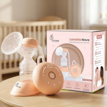 Lactella Nova Breast Pump for Moms - Peach