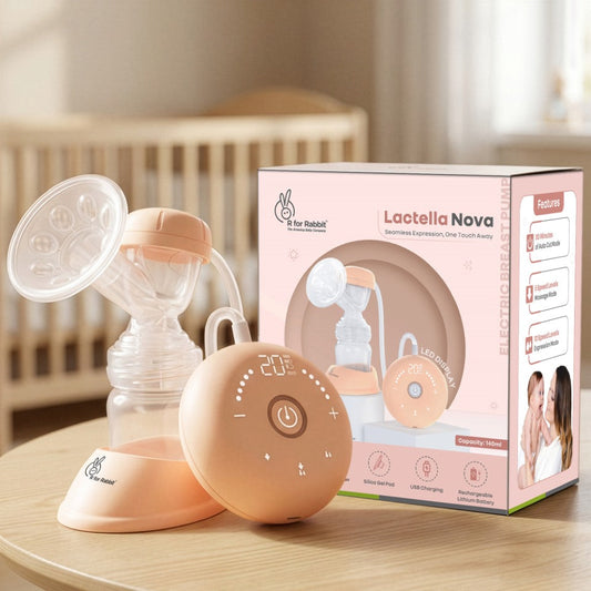 Lactella Nova Breast Pump for Moms - Peach