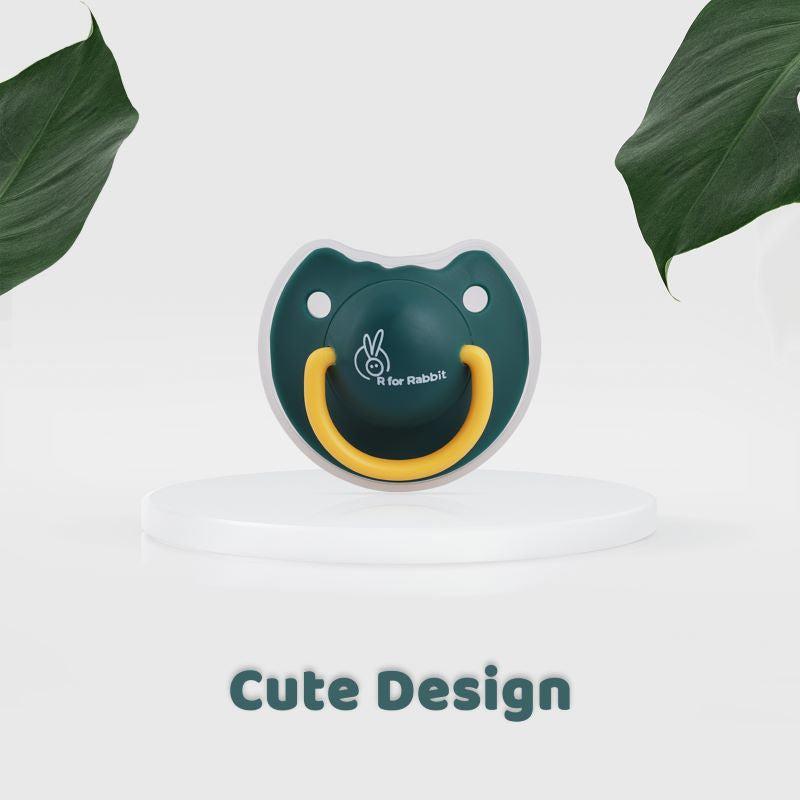 Tusky Pacifier Size L Ultra Light Soft Silicone Nipple - Green