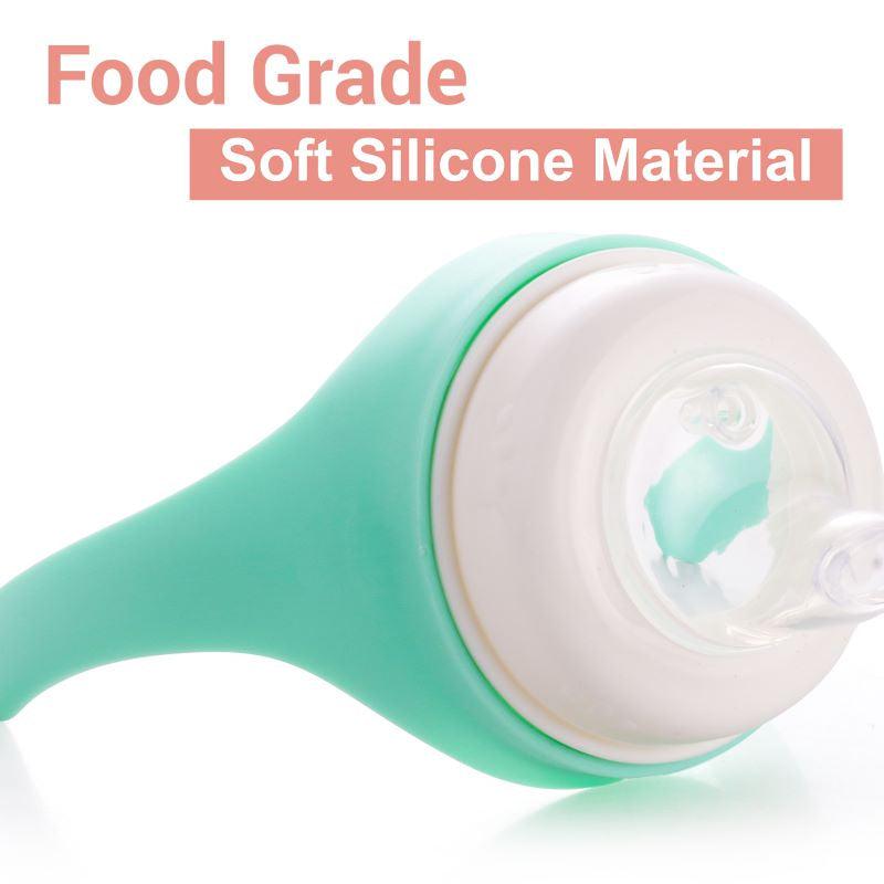 Penguin Spout Cup Sipper Bottle for Babies 180ml - Green