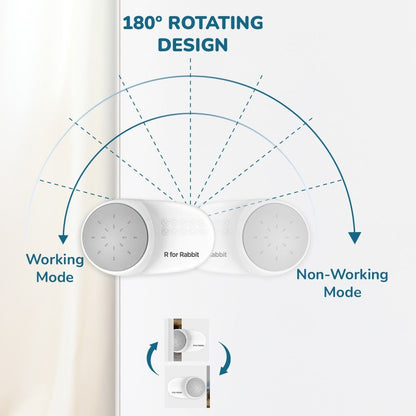 Protector Plus Door Stopper – Child Safety Lock for Doors - White