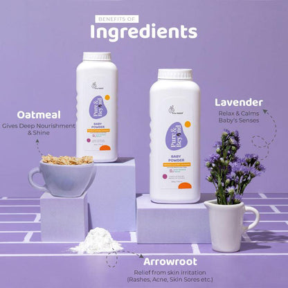 Pure & Beyond Baby Powder 0% Corn Starch & Talc