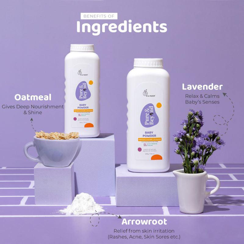 Pure & Beyond Baby Powder 0% Corn Starch & Talc