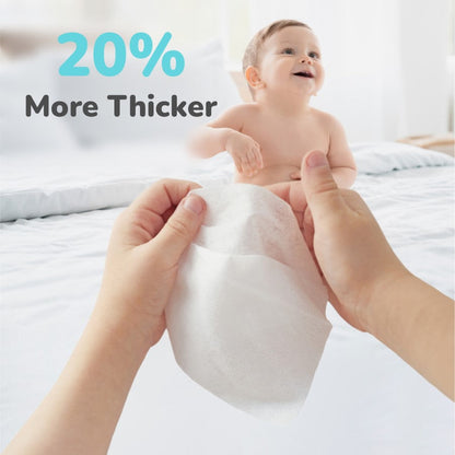 Feather Aqua Wipes Pack of 10 Combo Travel Pack Of 40 Units