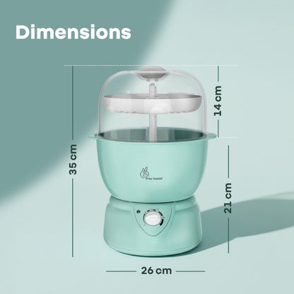Hygo Smart 5-in-1 All-in-One Sterilizer for Bottles, Milk, Baby Food, Eggs & Juices - Sea Green