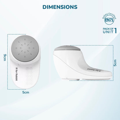 Protector Plus Door Stopper – Child Safety Lock for Doors - White