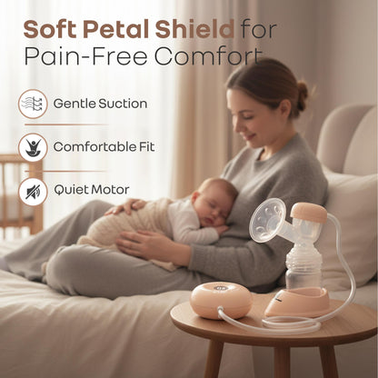 Lactella Nova Breast Pump for Moms - Peach