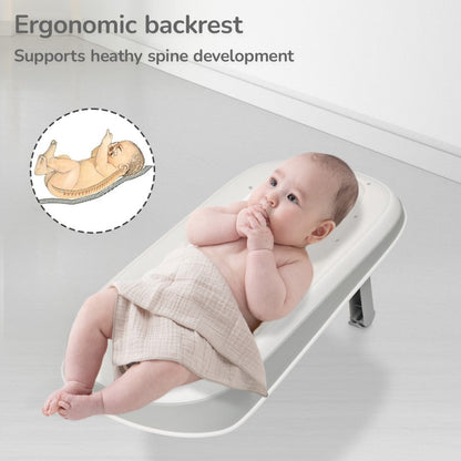 Fun Time Aqua Bath Tub For Kids With 3-Recline Positions - Grey