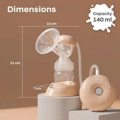 Lactella Nova Breast Pump for Moms - Peach