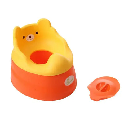 Tiny Tots Potty Seat for Kids - Orange Red