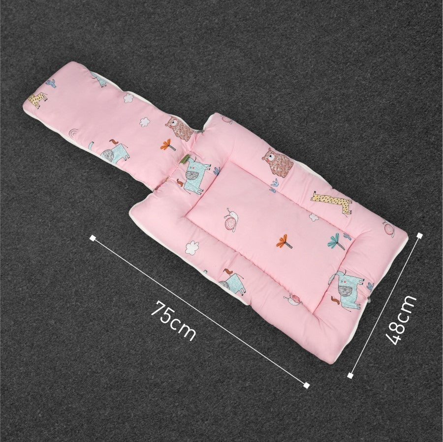Snuggy Baby Bed - Easy to Carry, Convertible, High Quality Zip, 100% Natural Cotton - Blush Pink