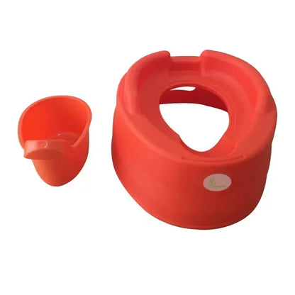 Tiny Tots Potty Seat for Kids - Orange Red