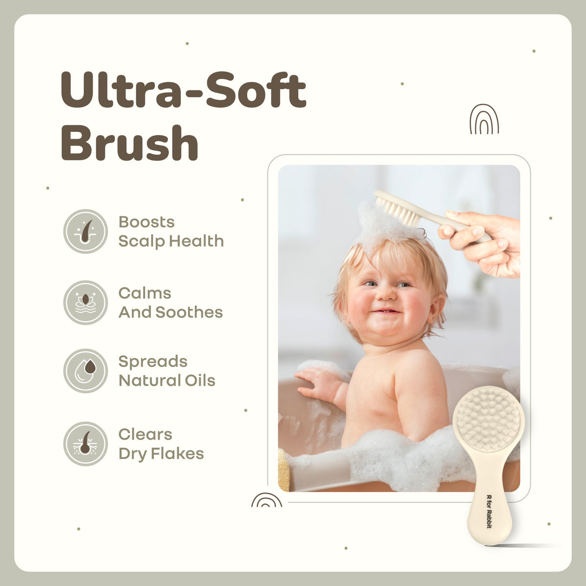 Stylo Tiny Twirls New Born Grooming - Beige