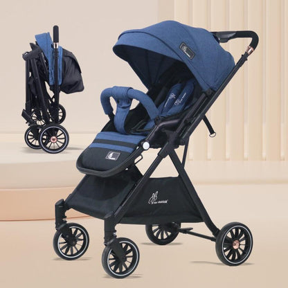 Street Smart Nova Super Comfy Travel Friendly Kids Stroller - Green Black