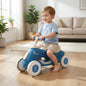 Speedster Zoomy Push Ride On Car for Kids - Blue Grey