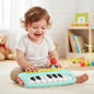 Orapple Funtunes Piano Musical Toy for Kids with Lights, Record & Play Function, 5-Level Volume Control & BIS Certified Safety (12+ Months) - Blue Multi