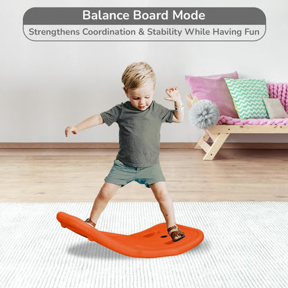 Rock N Ride 3-in-1 Balance Board, Ride On & Rocker for Kids (1-4 Years) - Blue Orange