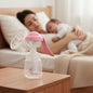 First Feed Cozy Manual Feeding Breast Pump With 2 Suction Level Adjustment - Blush Pink