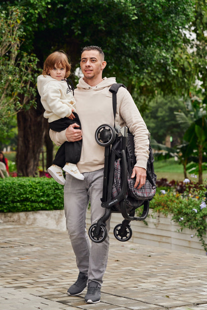 Street Smart Aero Kids Stroller - Black Multi