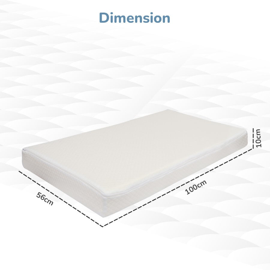 Dream N Play Mattress For Kids - White