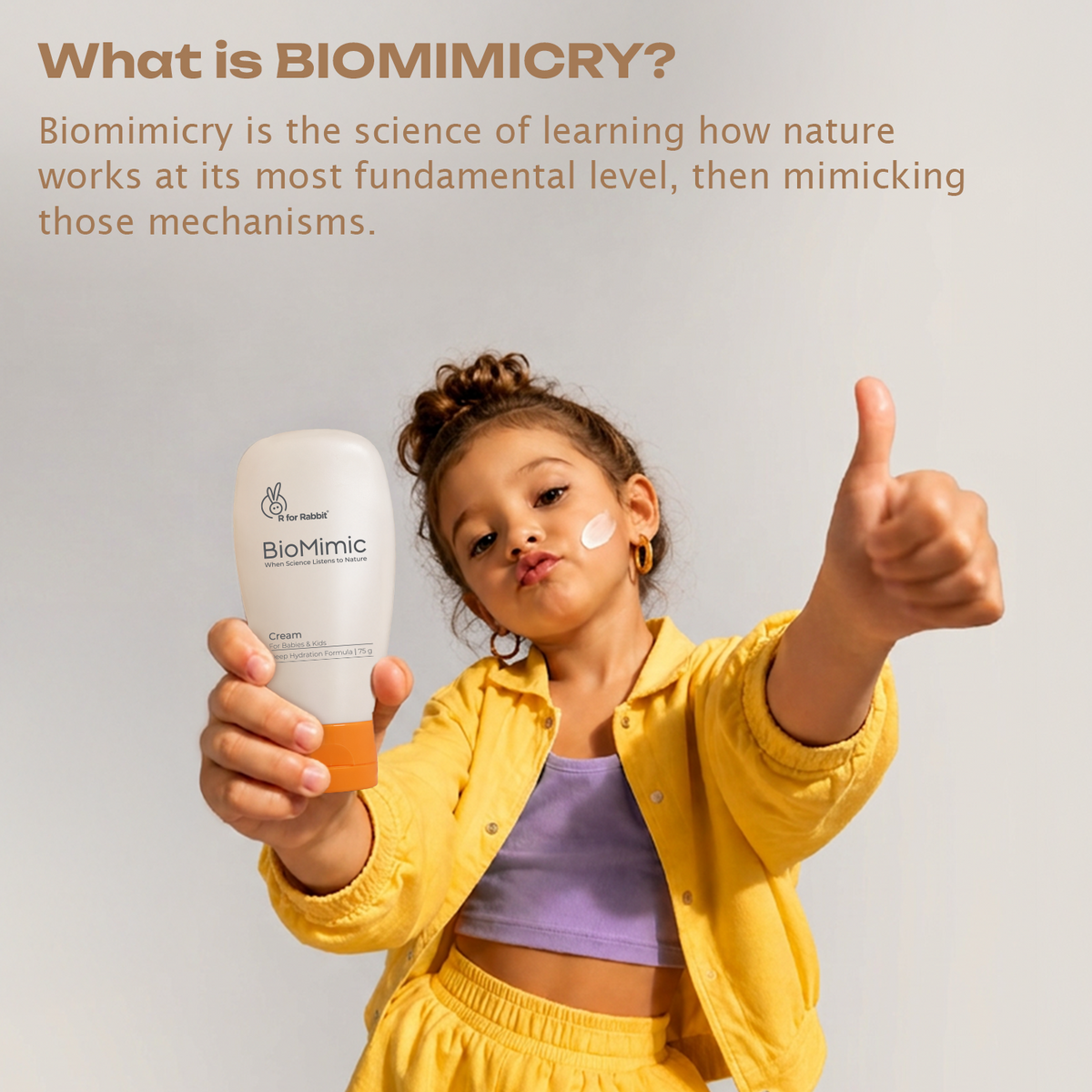 BioMimic Face Cream for Kids - Lightweight Daily Baby Face Cream