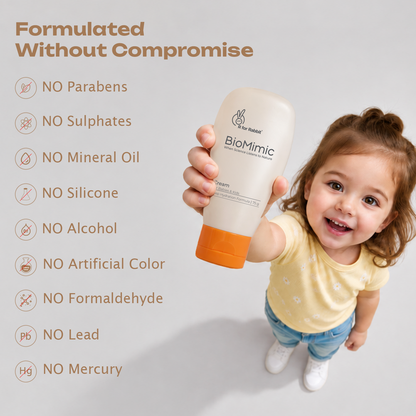 BioMimic Face Cream for Kids - Lightweight Daily Baby Face Cream