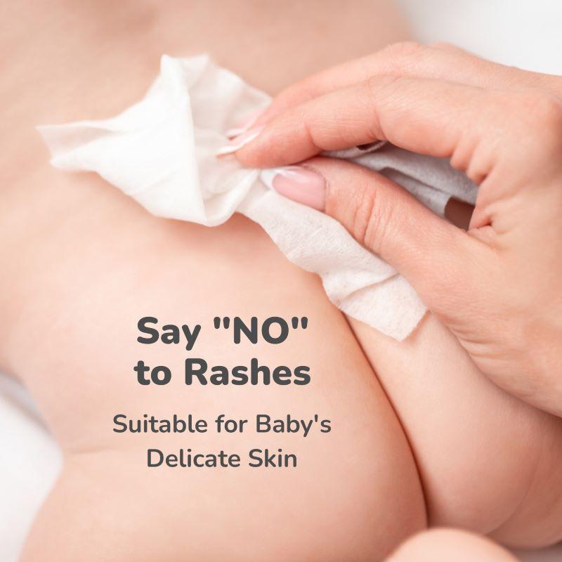 Feather Aqua Wipes - With Calendula Extract