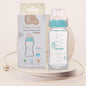 Glass Feeding Bottle 240 ml - Sea Green