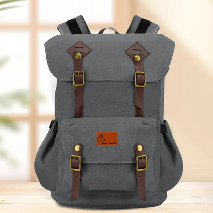 Caramello Sportz Premium 900D Polyester Diaper Bag with Insulated Pockets - Graphite Grey