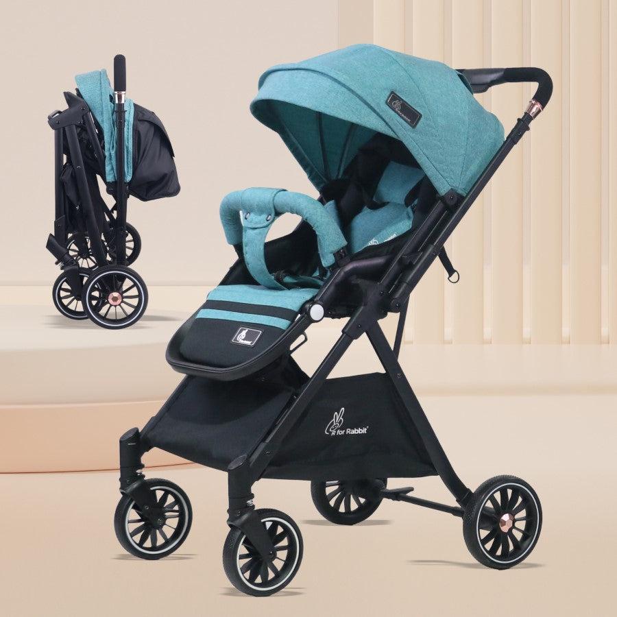 Street Smart Nova Super Comfy Travel Friendly Kids Stroller - Green Black