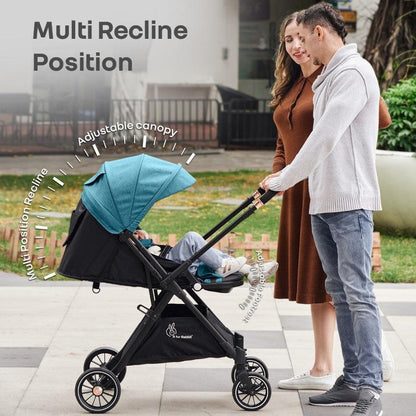 Street Smart Nova Super Comfy Travel Friendly Kids Stroller - Green Black