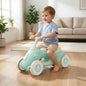 Speedster Zoomy Push Ride On Car for Kids - Green Cream
