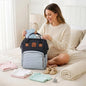 Caramello Regal Diaper Bag Cute & Stylish Diaper Bag For Mom's - Grey Stripes