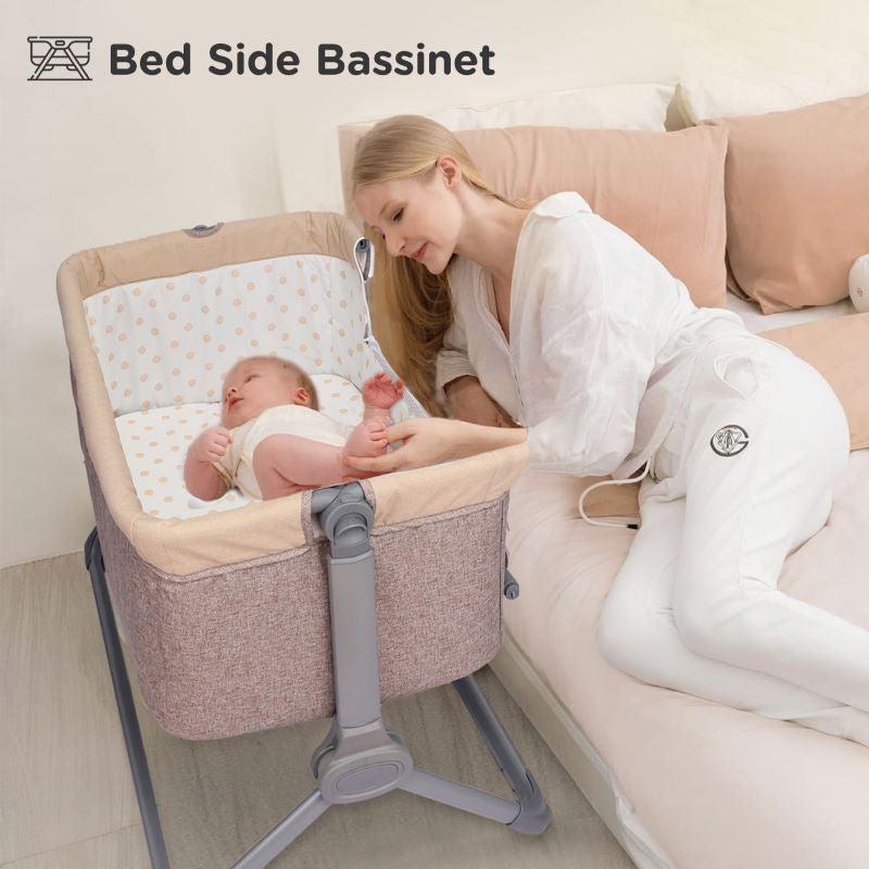 Hop A Little baby cot - Beige