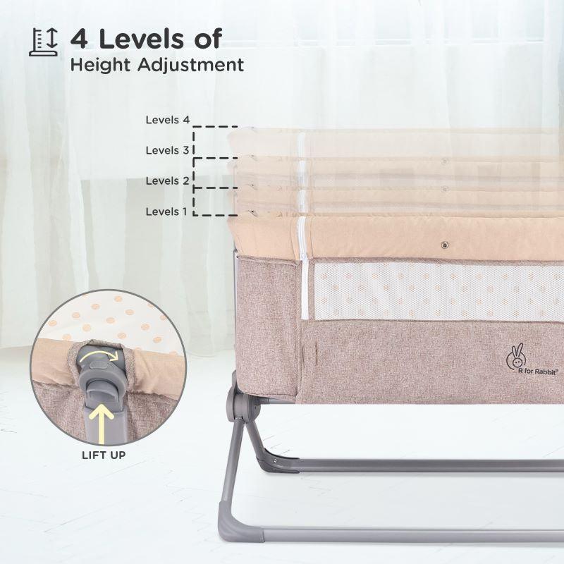 Hop A Little baby cot - Beige