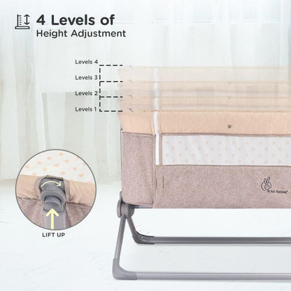 Hop A Little baby cot - Beige