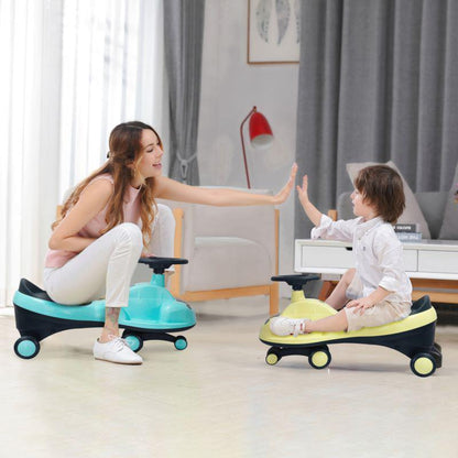 Iya Iya Zippy Swing Car For Kids - Yellow