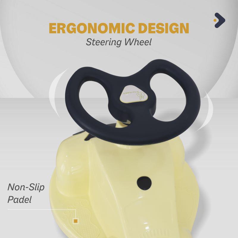 Iya Iya Zippy Swing Car For Kids - Yellow