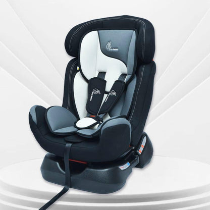Jack N Jill Grand Baby Car Seat For 0 To 7 Years With Recline And Harness - Black Multi