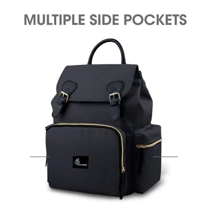 Caramello Bliss Diaper Bag - Jade Black