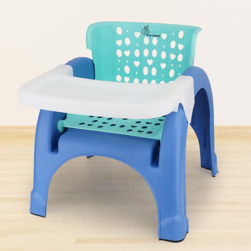 Jelly Bean 3 in 1 Multi-Functional Kids Chair - Green Blue