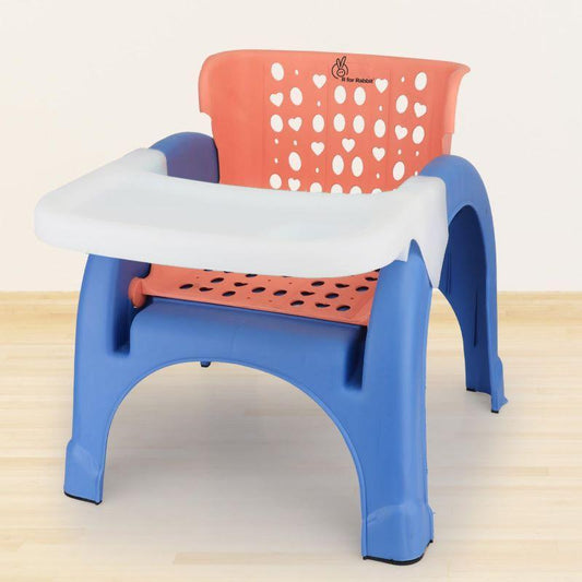 Jelly Bean 3 in 1 Multi-Functional Kids Chair - Orange Blue