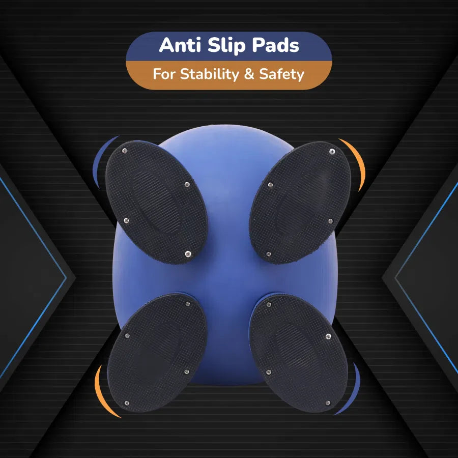 Jelly Bean Fab 2 in 1 Multipurpose Kids Chair and Meal Chair - Blue Orange